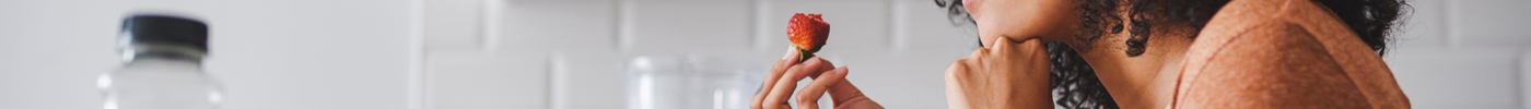 female practicing mindful eating